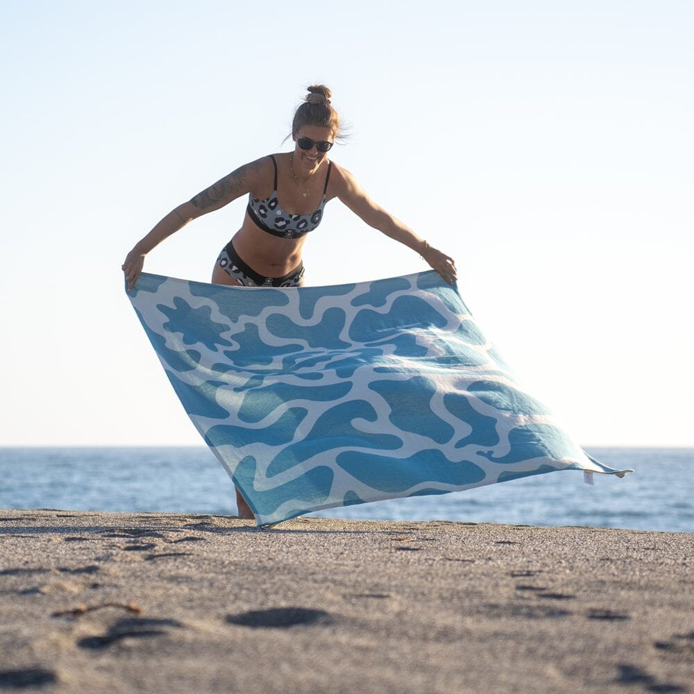 NatureLite Magnet-Badetuch Beach Ocean Camou