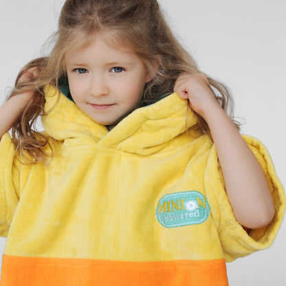 Minions Poncho, Baumwolle Velours