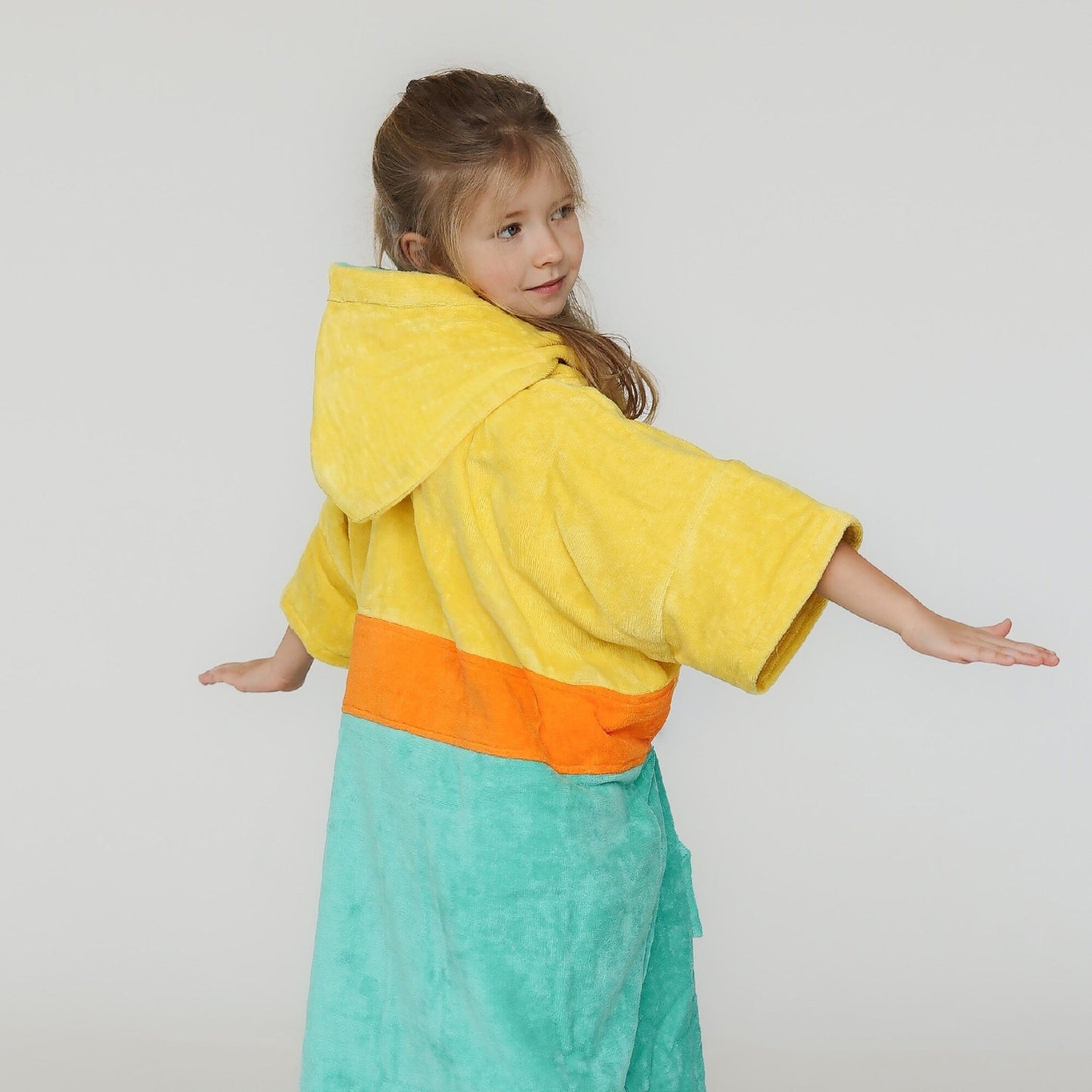 Minions Poncho, Baumwolle Velours